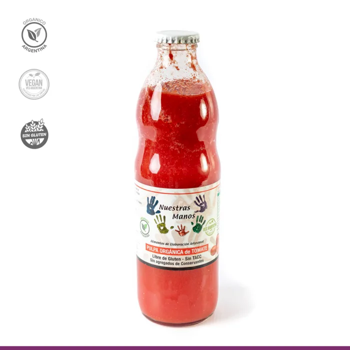 Pulpa de Tomate S/Piel y S/Semillas AGROECOLÓGICA